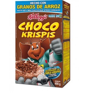 KELLOGG'S CHOCO KRISPIES CHOCOS 375 GR