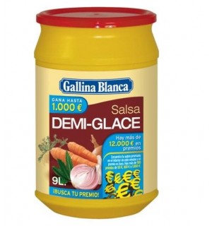 SALSA G.BLANCA DEMI-GLACE 871 GR