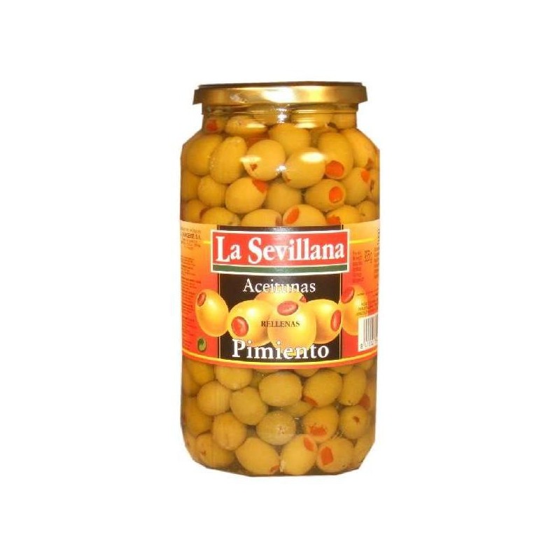 ACEITUNAS SEVILLANA R/PIMIENTO 1 KG