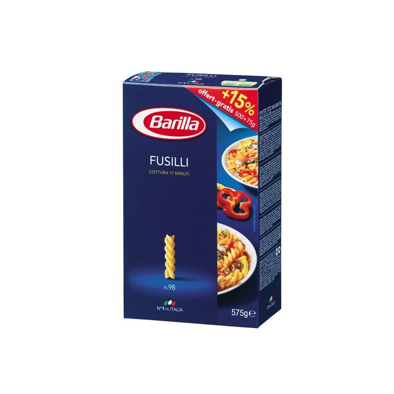 FUSILLI BARILLA Nº98 500 GR