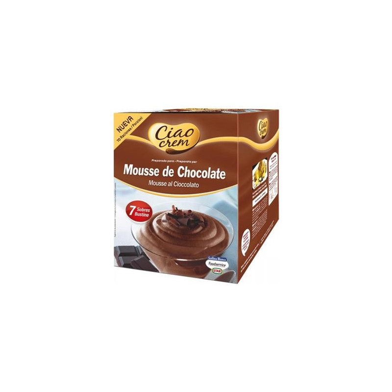 MOUSSE CIAO GB.CHOCOLATE 8 SOB. 768G