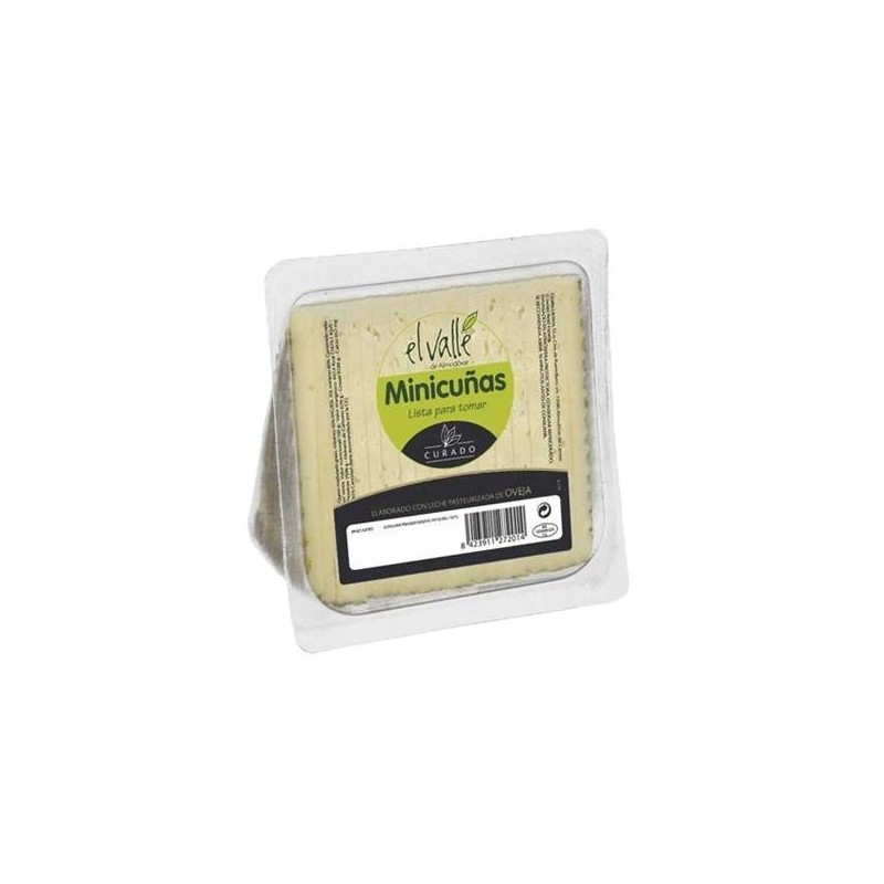 QUESO EL VALLE CURADO OVEJA 13 CUÑA 210G