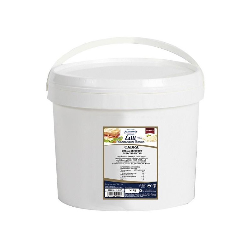 QUESO J.MART. ESTIL CABRA CREMA UNTAR 2K