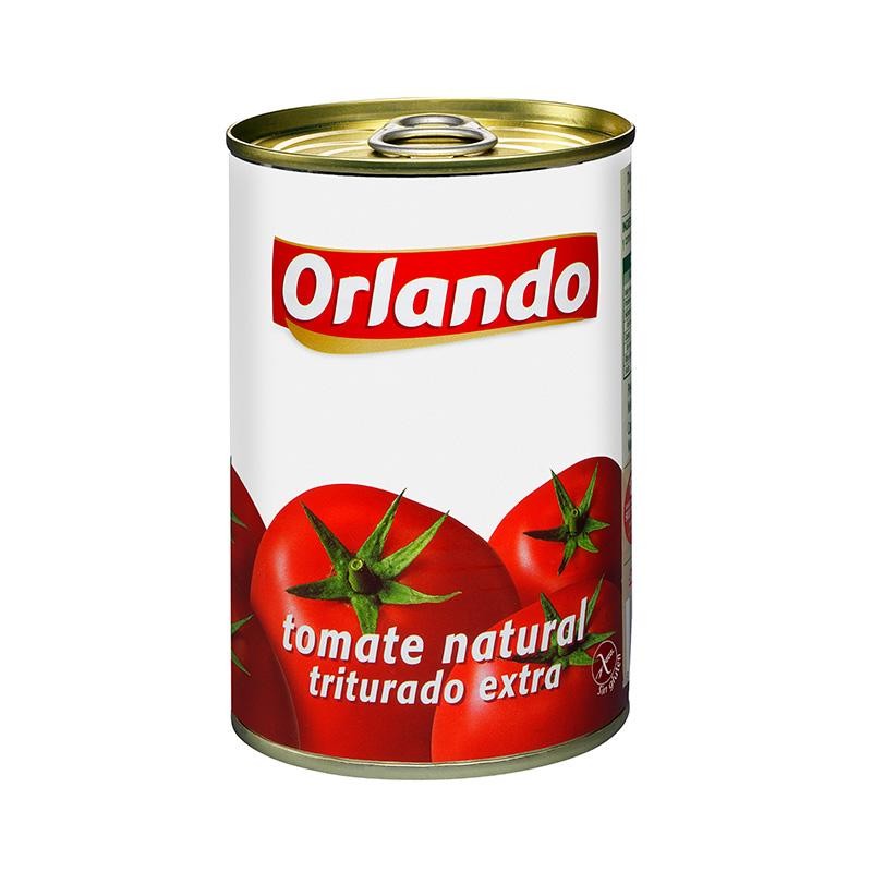 TOMATE NAT. TRITURADO ORLANDO LT. 400 GR
