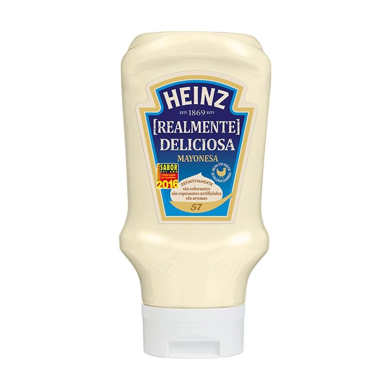 MAYONESA HEINZ BOCABAJO PET. 400 ML