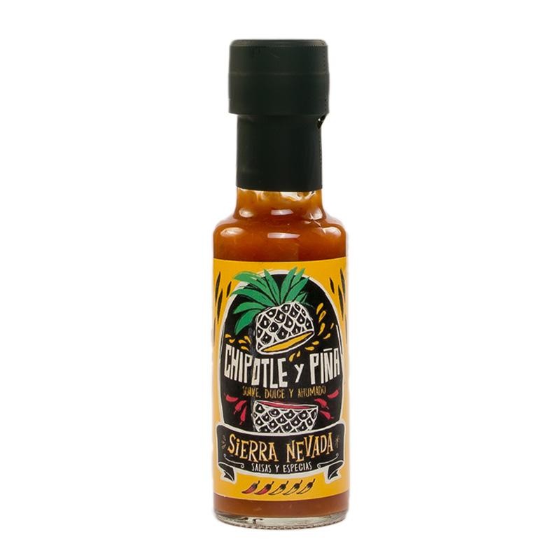 SALSA S.NEVADA CHIPOTLE-PIÑA BOTE 125 ML