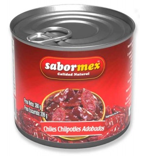 CHILE SABORMEX CHIPOTLE ADOBADO LT 215GR