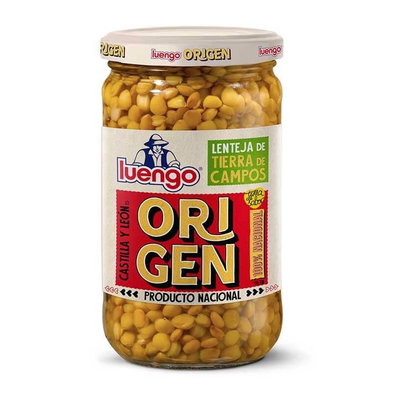 LENTEJA LUENGO ORIGEN COCIDA BT. 570 GR