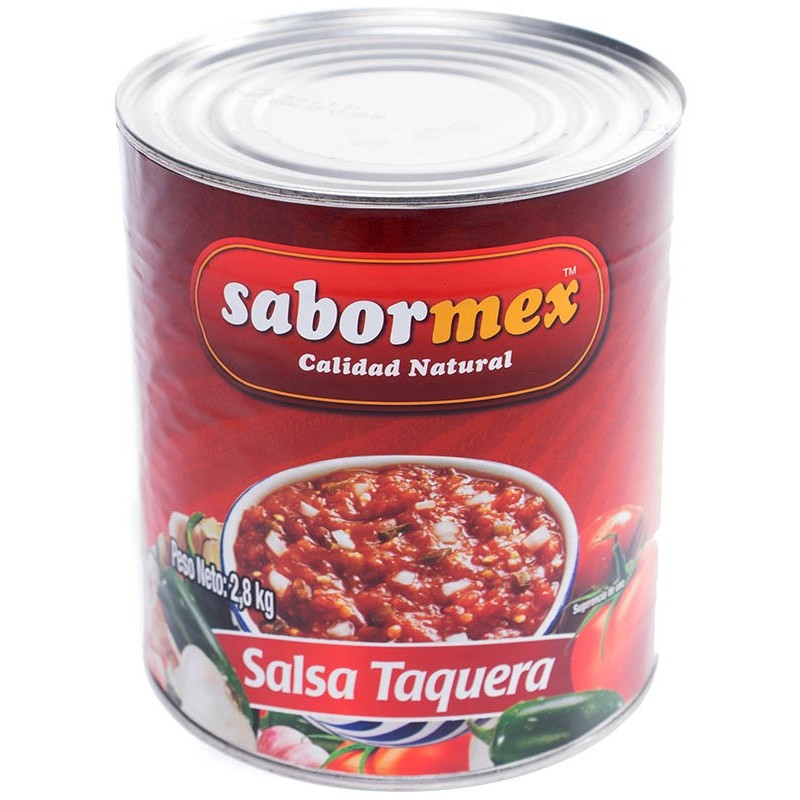 SALSA MEXICANA SABORMEX TAQUERA LT.2.8KG