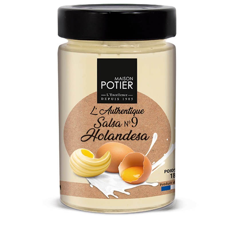 SALSA POTIER HOLANDESA N.9 TARRO 180 GR
