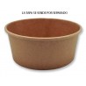 ENSALADERA CARTON TCN KRAF 50UN 700 ML