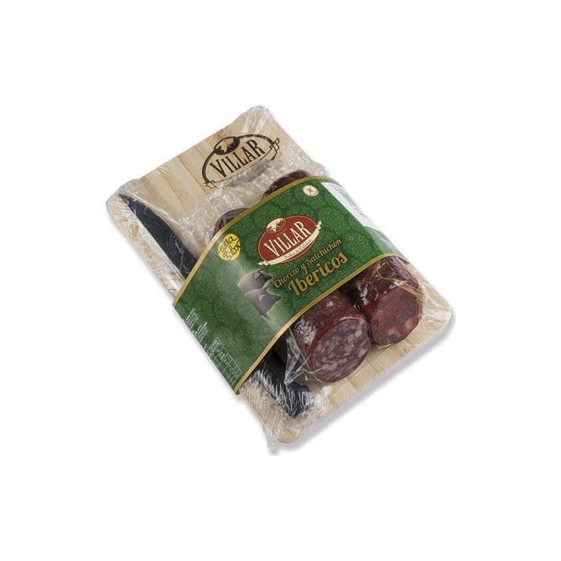 CHOR+SALCH.VILLAR IBERICO 400GR+TAB+CUCH