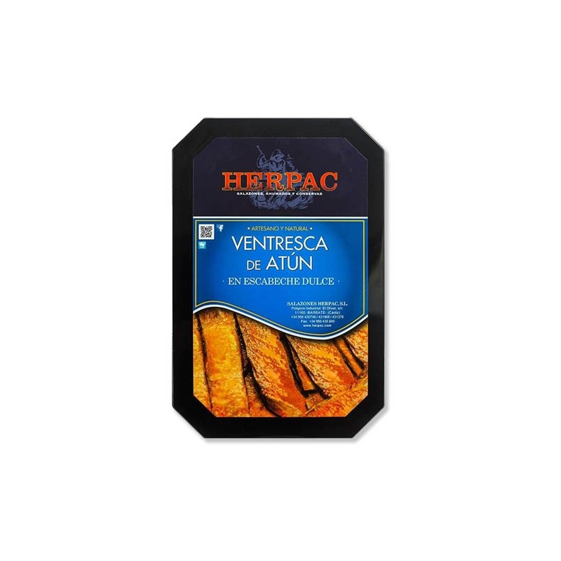 VENTRESCA HERPAC ATUN ESCB.DULC.BQ.250GR