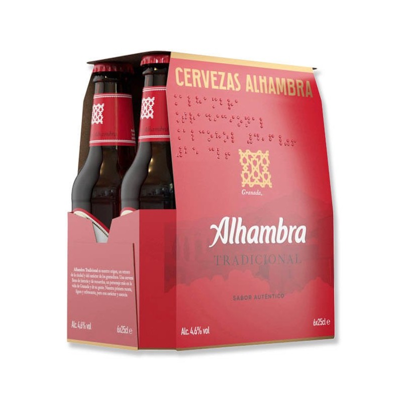 CERVEZA ALHAMBRA TRADICION PK-6 25 CL