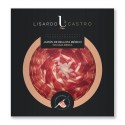 JAMON IBERICO BELLOTA 50% CORTE CON CUCHILLO 100G LISARDO CASTRO