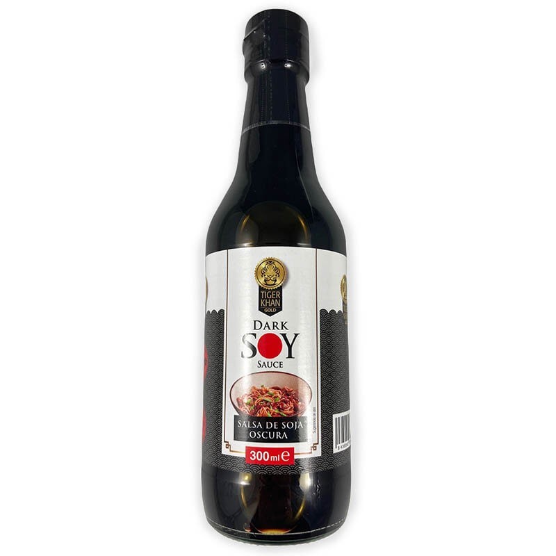 SALSA TIGER KHAN SOJA OSCURA 300 ML