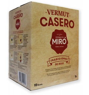 VERMUT MIRO ROJO CASERO BAG-BOX 5 L