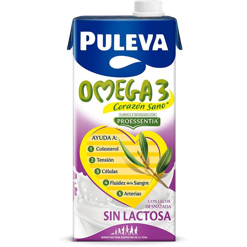 Comprar Leche Puleva Omega 3 Sin Lactosa Brick 1LOnline