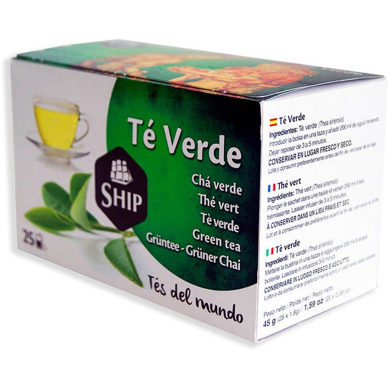 INFUSION TES DEL MUNDO TE VERDE 25 UNIDADES