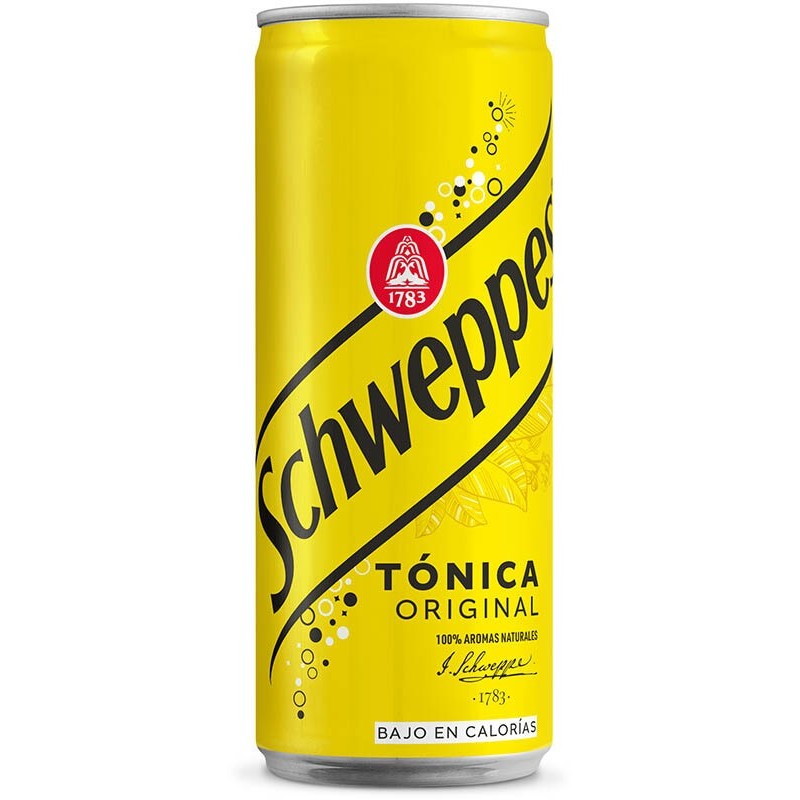 TONICA SCHWEPPES LATA 33 CL