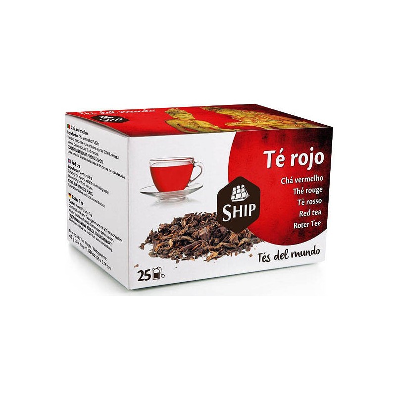 INFUSION TES DEL MUNDO TE ROJO 25 UNIDADES