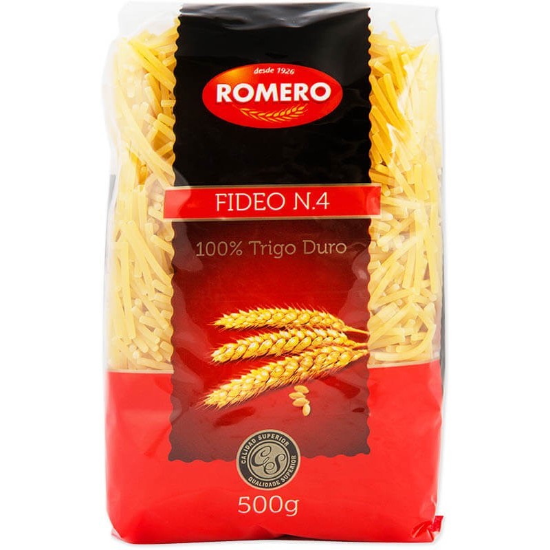 FIDEO GORDO Nº4 ROMERO 500 GR