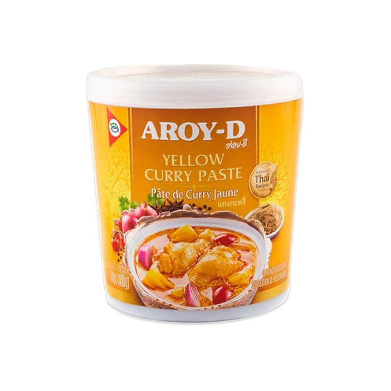 CURRY AROY-D PASTA AMARILLA 400 GR