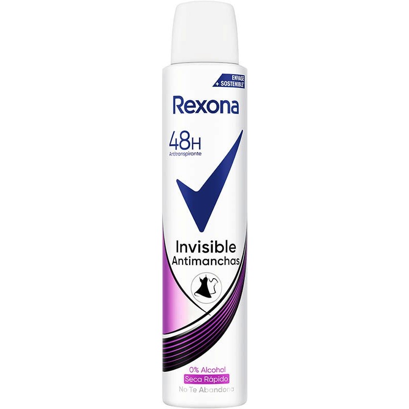 DESODORANTE REXONA INVISIBLE BLACK & WHITE SPRAY 200ML