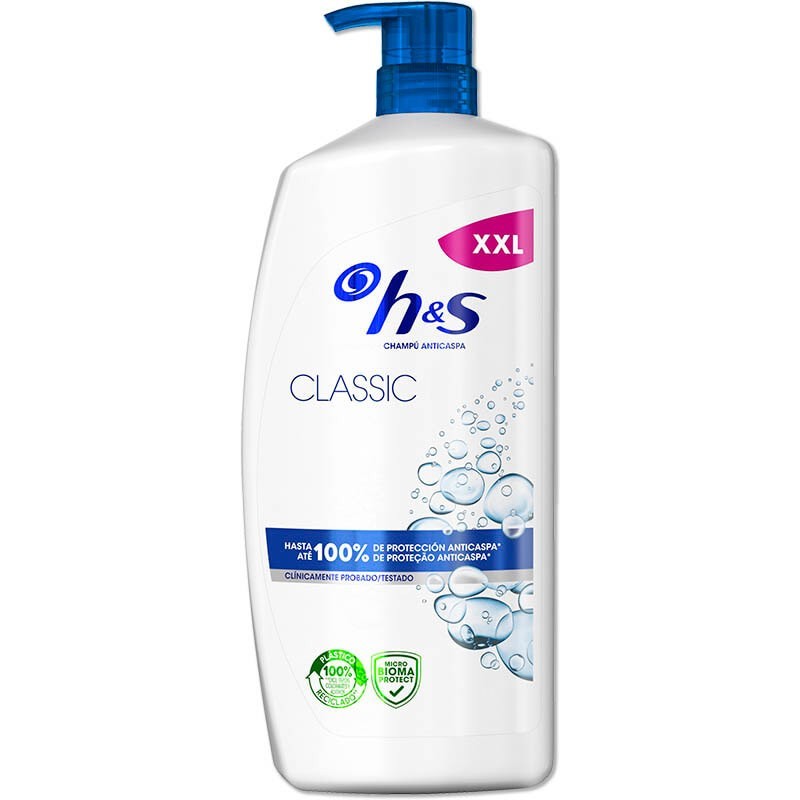 CHAMPU H&S ANTCASPA CLASSIC 1L