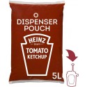 KETCHUP HEINZ SOM 3 BOLSAS DE 5L RECAMBIO PARA DISPENSADOR