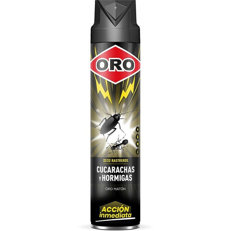 INSECTICIDA ORO CUCARACHAS-HORMIGAS 750 ML