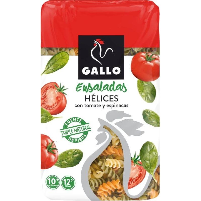 HELICES GALLO ENSALADAS C/VEG. 400 GR