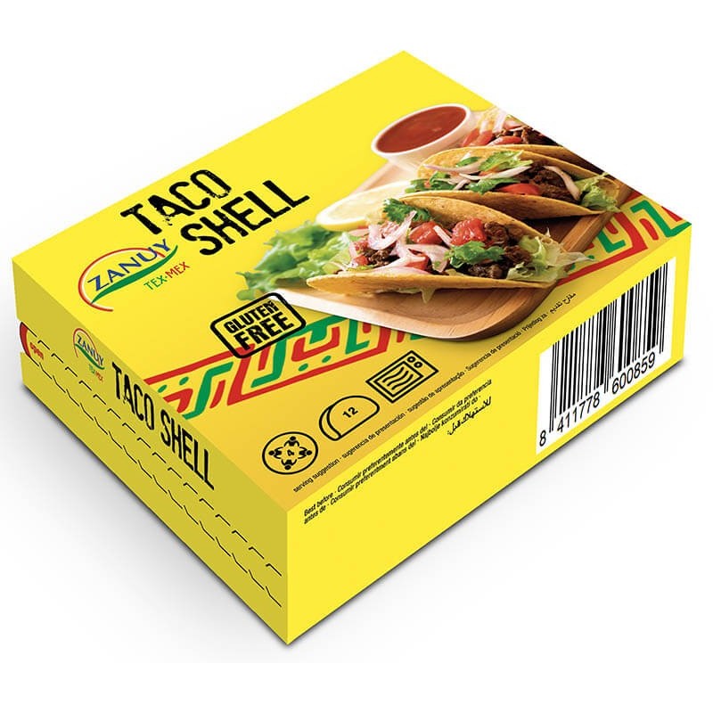 TACO SHELL ZANUY 12 UN 150 GR