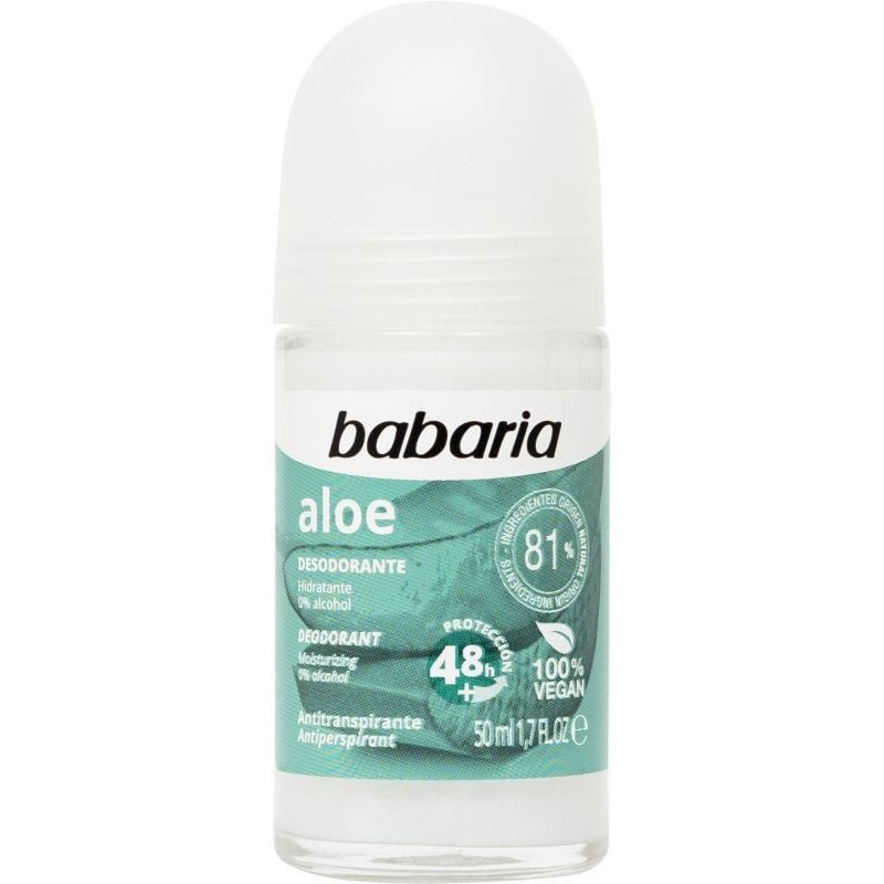 DESODORANTE BABARIA ALOE ROLLON 50 ML