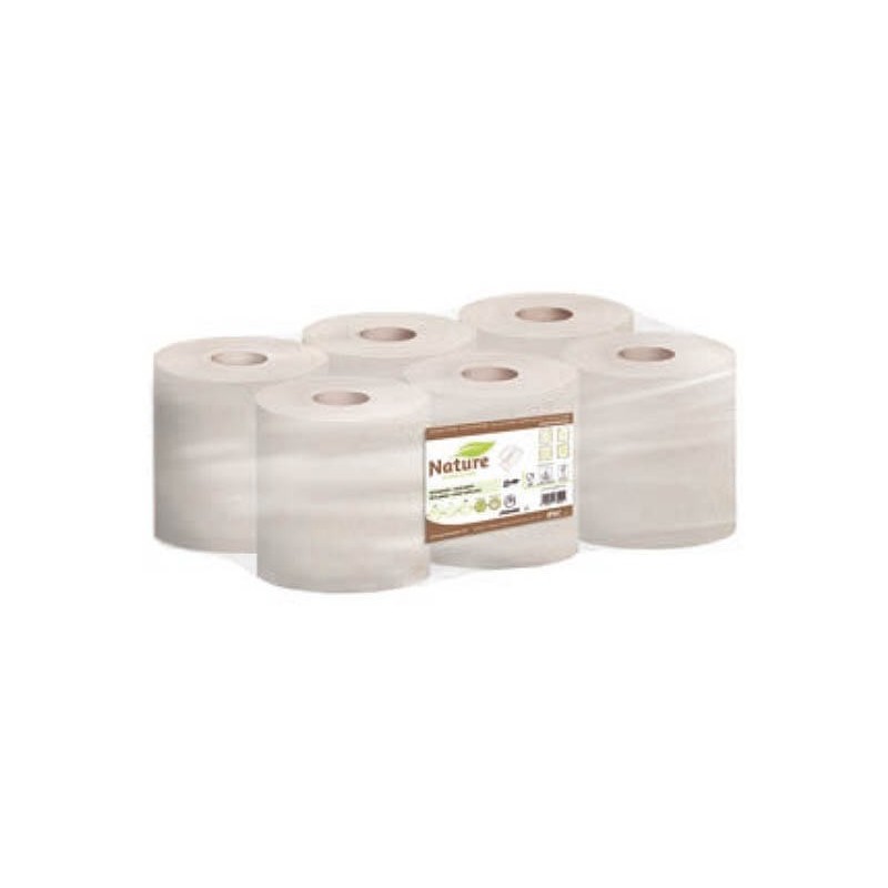 BOBINA GOMA CAMPS SECAMANOS NATURE PAPEL RECYCLADO PACK 6