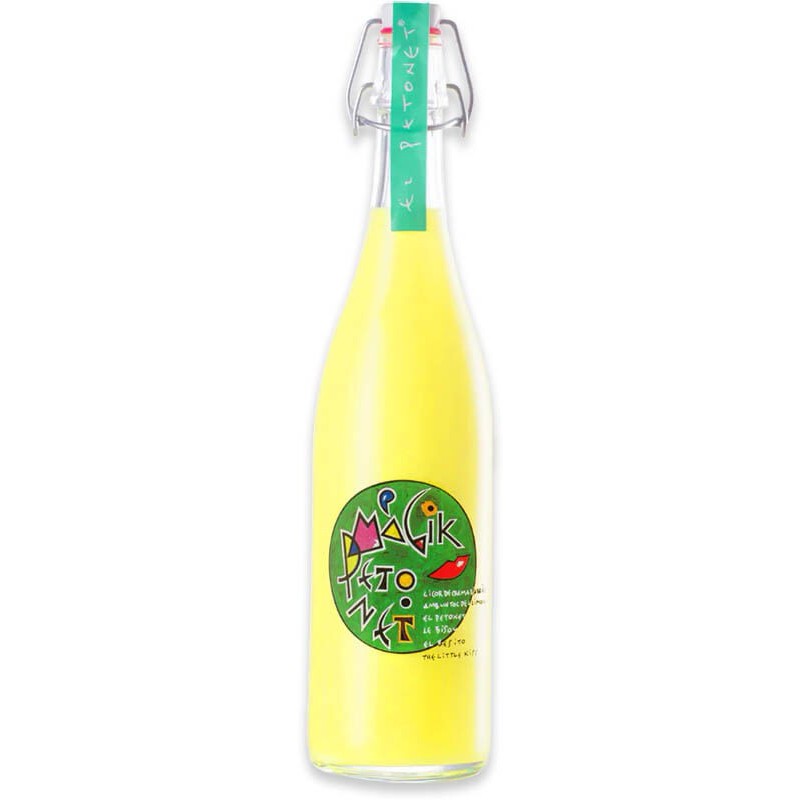 LICOR PETONET MAGIK CREMA DE ARROZ CON LIMON 70 CL