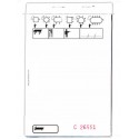 BLOCK COMANDAS GARCIA DE POU TRIPLICADO 10*15 CM 10 UNIDADES