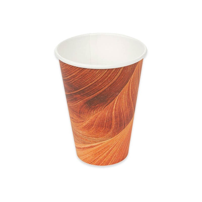 VASO GARCIA DE POU BEBIDA CALIENTE MARRON 210ML 50 UNIDADES