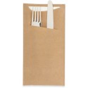 BOLSA CUBIERTOS + SERVILLETA GARCIA DE POU 112*225 100 UNIDADES