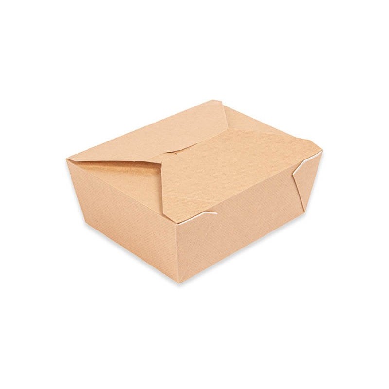 CAJA AMERICANA GARCIA DE POU CARTON PARA LLEVAR 1350 ML 50 UNIDADES