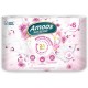 PAPEL HIGIENICO AMOOS AIR SENSE 3 CAPAS 6 UNIDADES