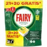CAPSULAS DE LAVAVAJILLAS FAIRY LIMON 21+20 UNIDADES