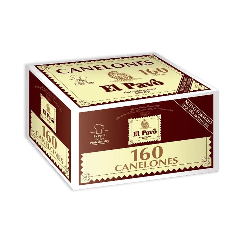 CANELONES EL PAVO 160 PLACAS 1KG
