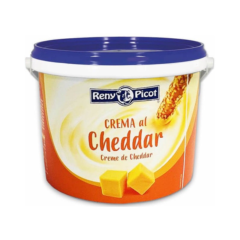QUESO CREMA CHEDDAR RENY PICOT CUBO 2KG