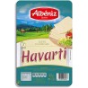 QUESO HAVARTI EN LONCHAS ALBENIZ 65 GR