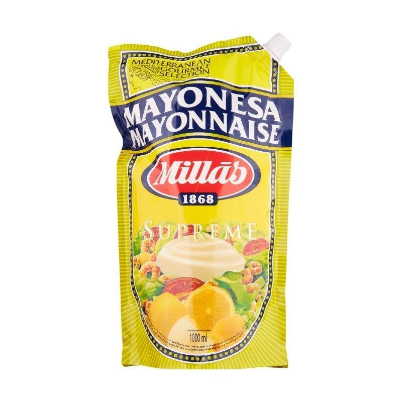 MAYONESA MILLAS BOLSA DOSIFICADORA 1L