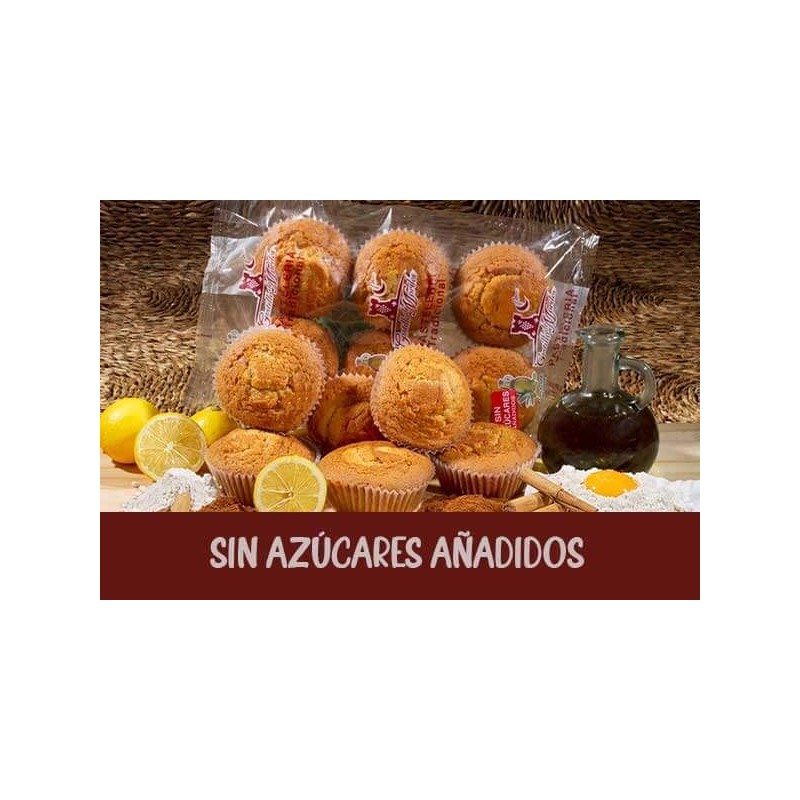 MAGDALENAS SIN AZUCAR CASTILLO DE MORILES 6 UNIDADES 420GR