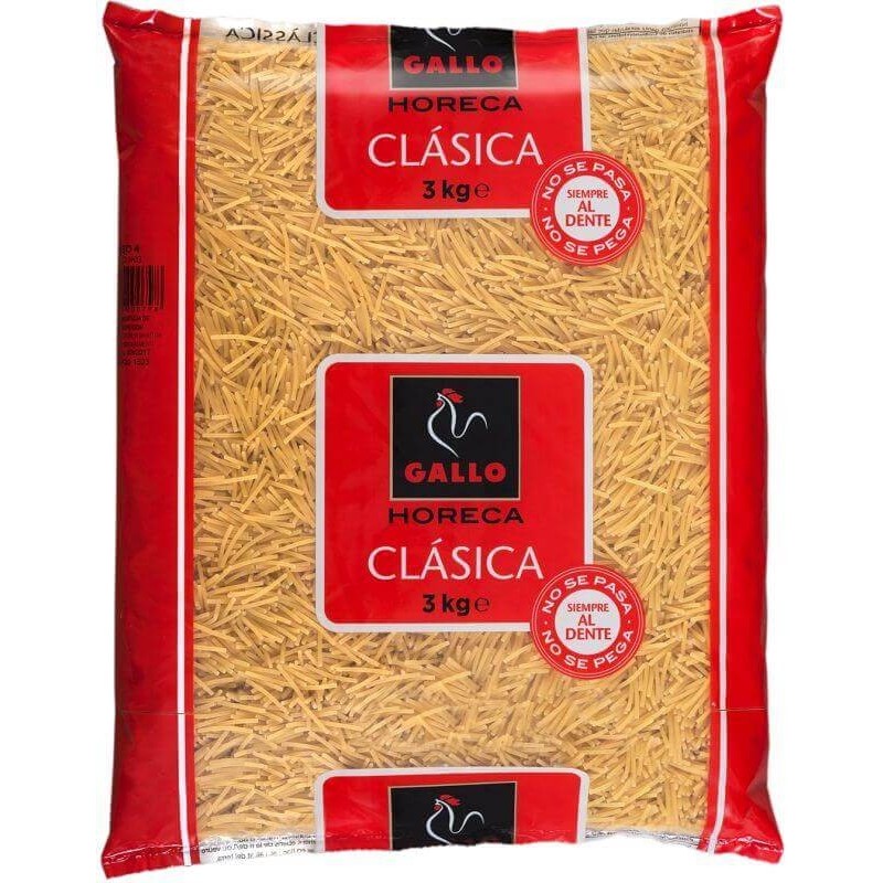 FIDEO GALLO Nº4 GORDO 3 KG