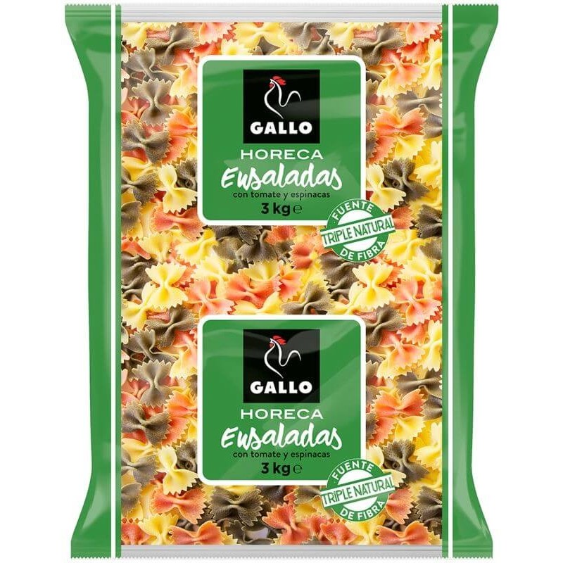 PAJARITAS GALLO TRICOLOR CON VEGETALES 3 KG 
