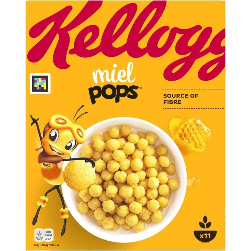 CEREALES MIEL POPS KELLOGG'S 360 GR
